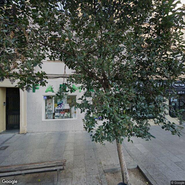 Street view near Farmacia in Madrid