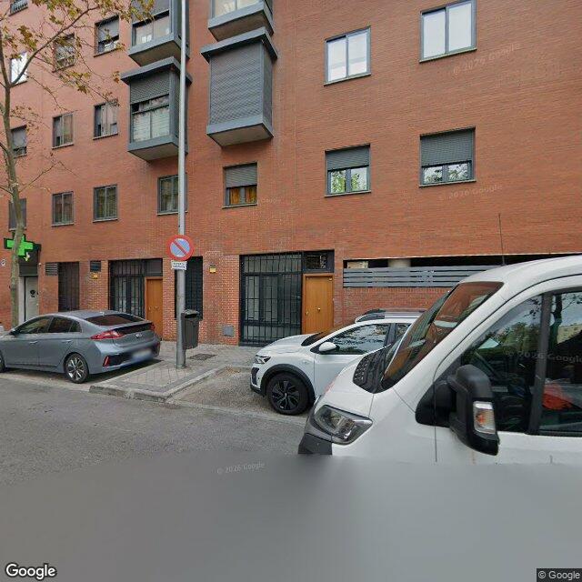 Street view near Farmacia in Madrid
