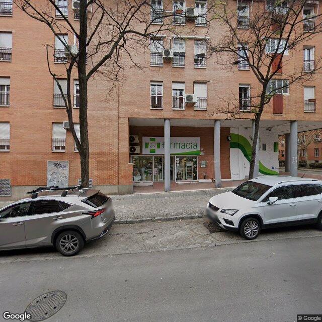 Street view near Farmacia Fonseca in Madrid
