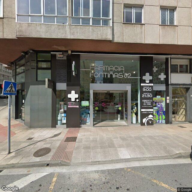Street view near Farmacia Fontiñas 82 in Lugo