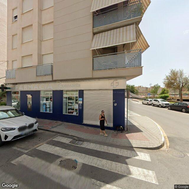 Street view near Farmacia Fuensanta in Spain