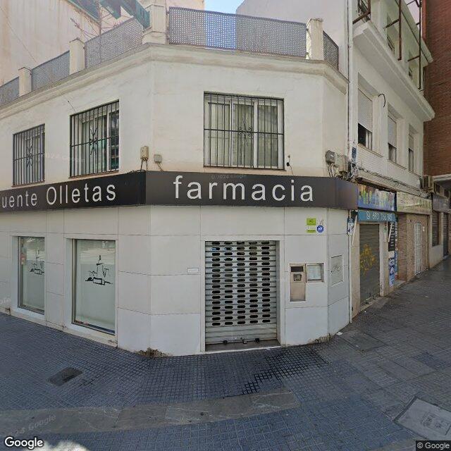 Street view near Farmacia Fuente Olletas in Málaga