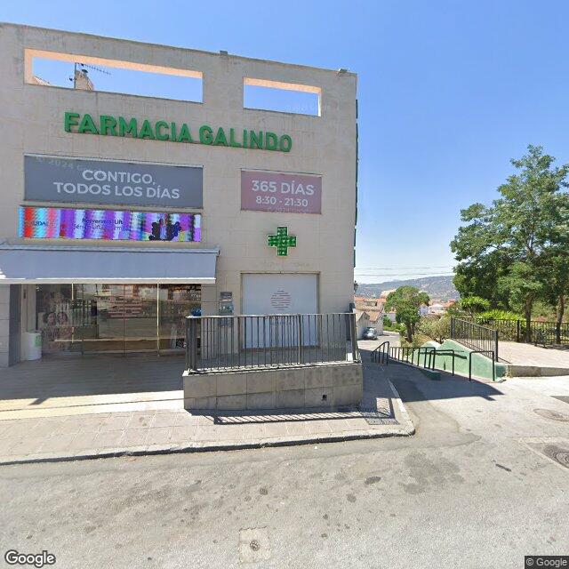 Street view near Farmacia Galindo in Ronda