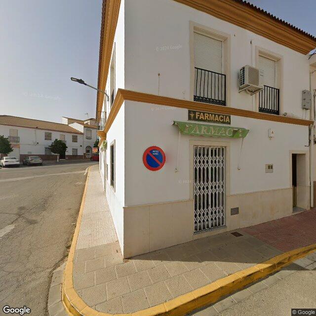 Street view near Farmacia García Amador in Martín de la Jara