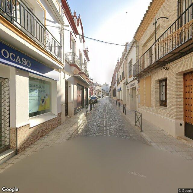 Street view near Farmacia García Campos in Fuentes de Andalucía