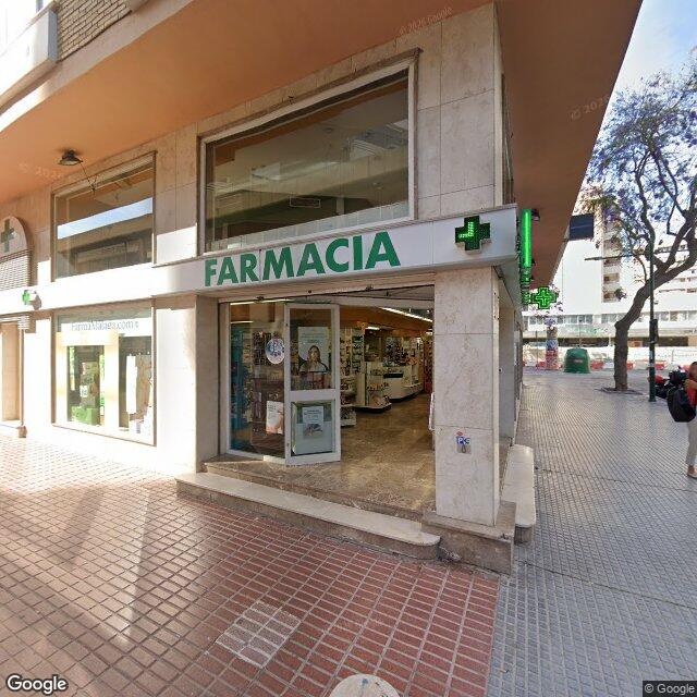 Street view near Farmacia García Carmona in Málaga