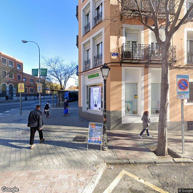 Street view near Farmacia González González in Madrid