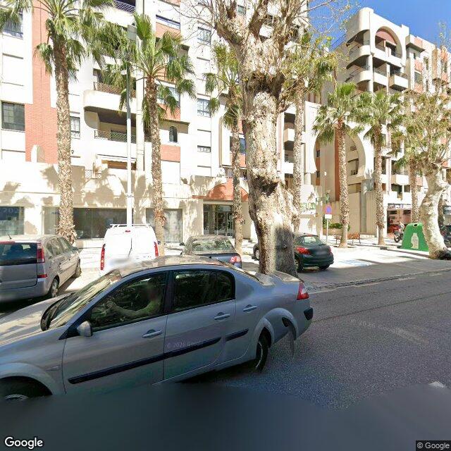 Street view near Farmacia Gonzalo Fernandez in Spain