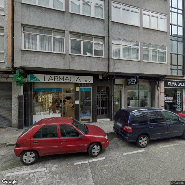 Street view near Farmacia Gramela in A Coruña
