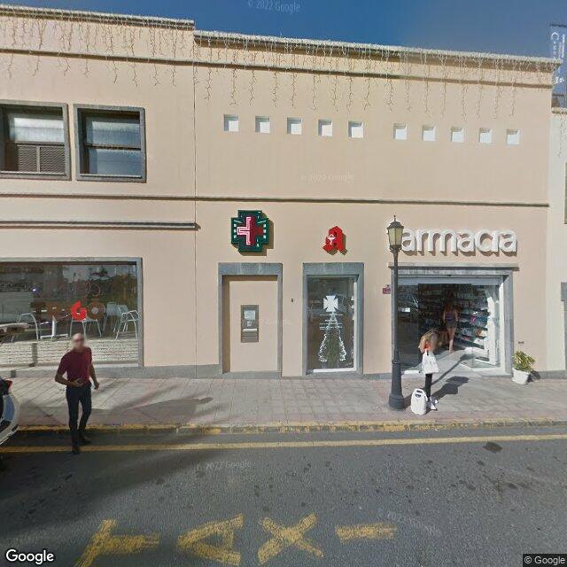 Street view near Farmacia Grandes Playas in Spain