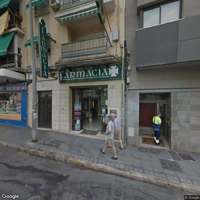 Street view near Farmacia Gross 34 in Málaga