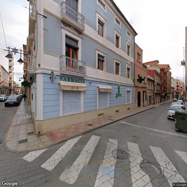 Street view near Farmacia Guillén in Spain