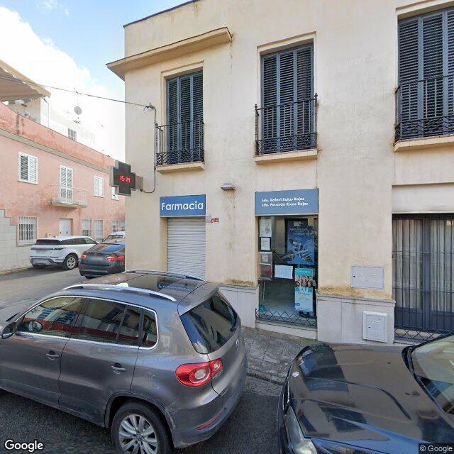 Street view near Farmacia Hermanos Rojas in Coria del Río
