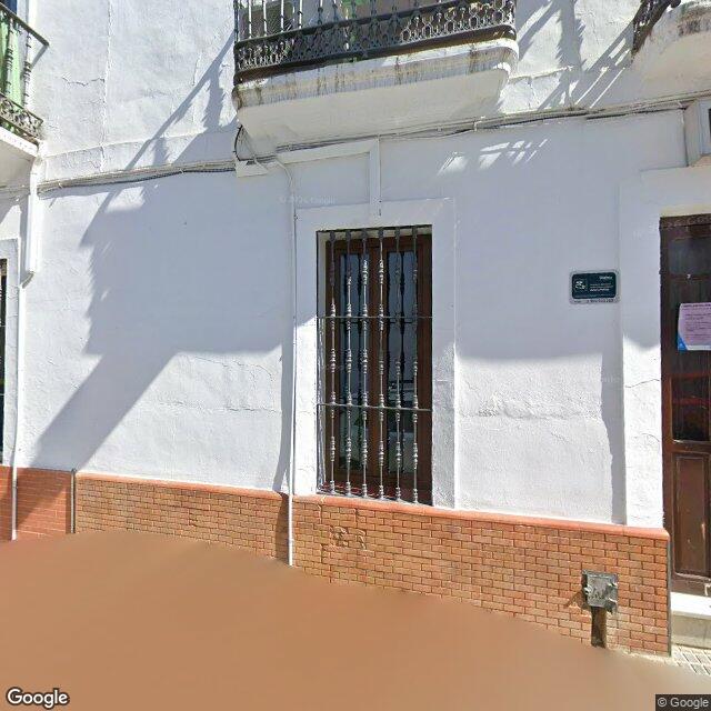 Street view near Farmacia Hinojosa in La Puebla de los Infantes