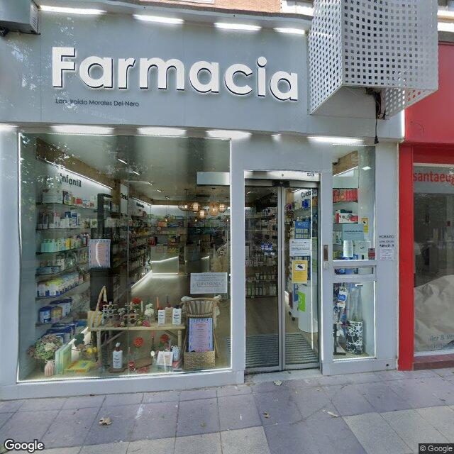 Street view near Farmacia Iraida Morales Del Nero in Madrid