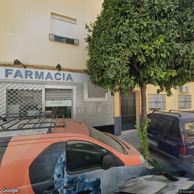 Street view near Farmacia Isaac Alvarez Felix in Sevilla (este-Alcosa-Torreblanca)