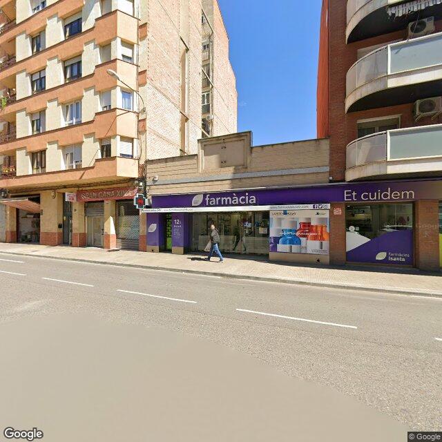 Street view near Farmacia Isanta in Lleida