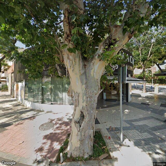 Street view near Farmacia Jaboneros in Málaga
