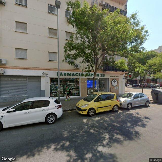 Street view near Farmacia Japón 26 in Sevilla