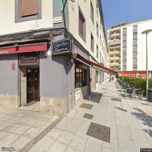 Street view near Farmacia Jesús García Villasán C.B. in Spain
