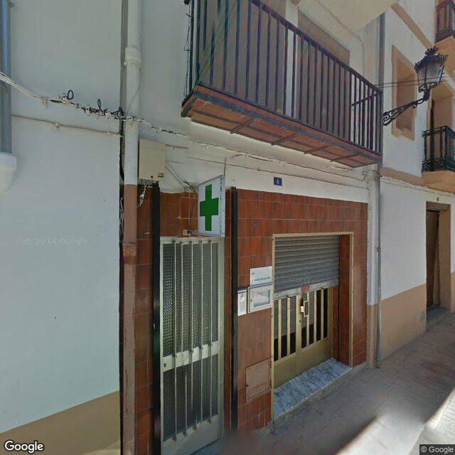 Street view near Farmacia Joaquín Villarroya Peiro in Algimia de Almonacid