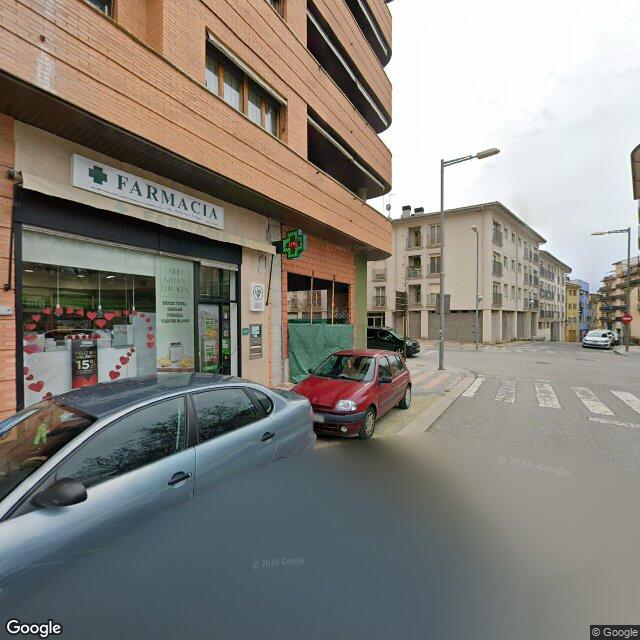 Street view near Farmacia José Antonio Martín Romero in Huesca