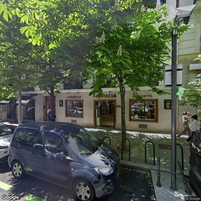 Street view near Farmacia José Carlos Areses in Madrid