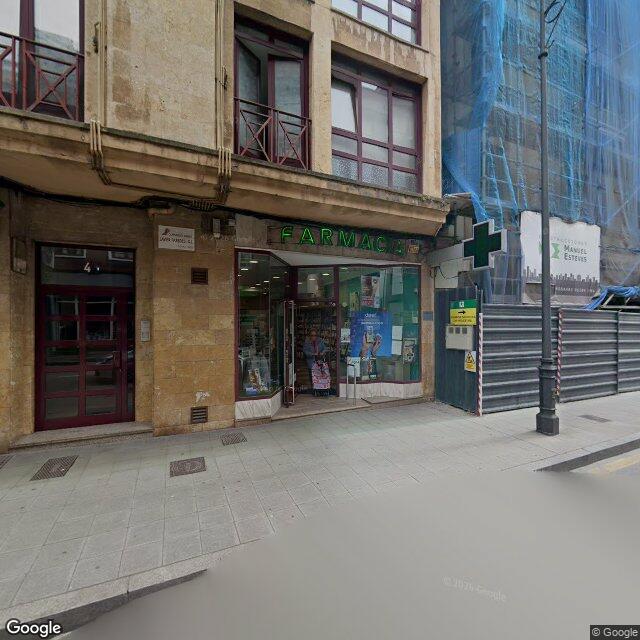 Street view near Farmacia José Manuel Reboreda in Gijón/Xixón