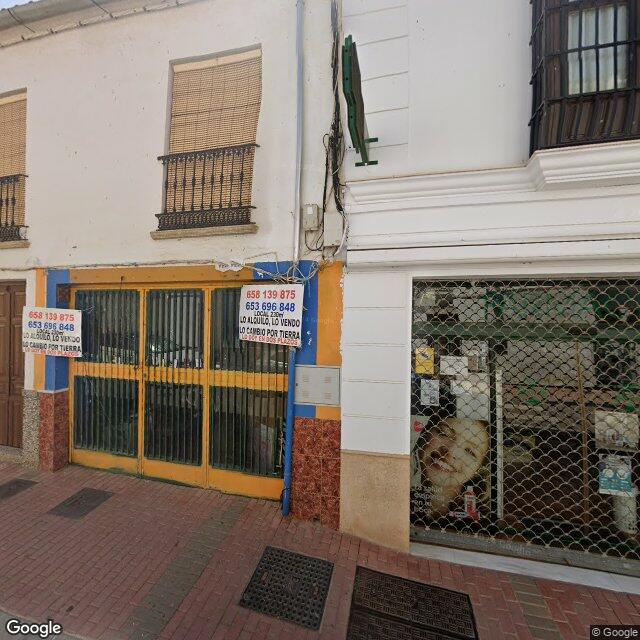 Street view near Farmacia José María Pérez Peña in Sierra de Yeguas