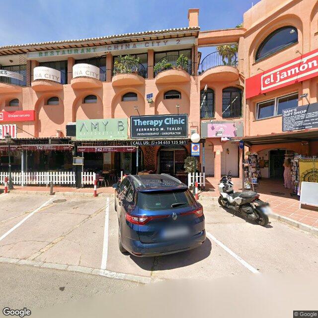 Street view near Farmacia Juan De Dios González Ruiz in Mijas
