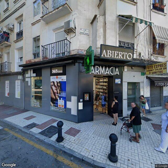 Street view near Farmacia Juan Manuel Gómez García in Málaga