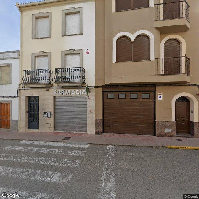 Street view near Farmacia Juana Higueras in Sabiote