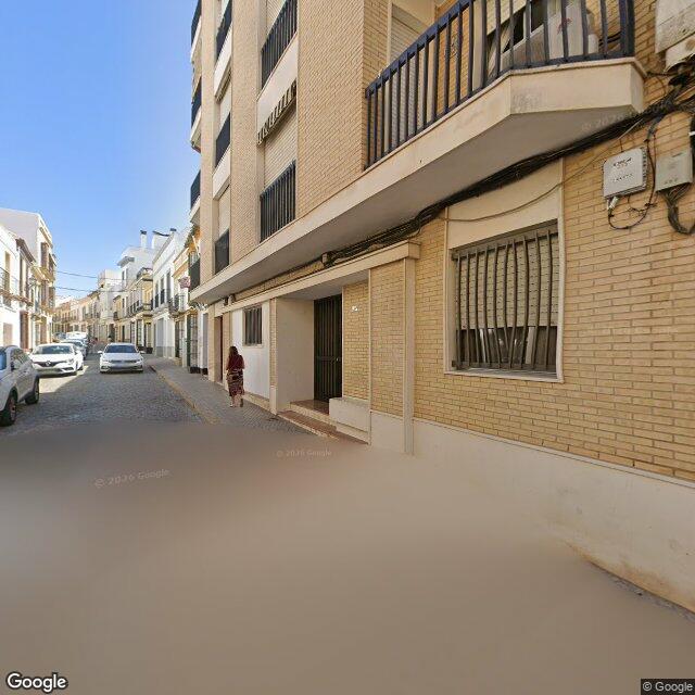 Street view near Farmacia Jurado Pérez in Morón de la Frontera