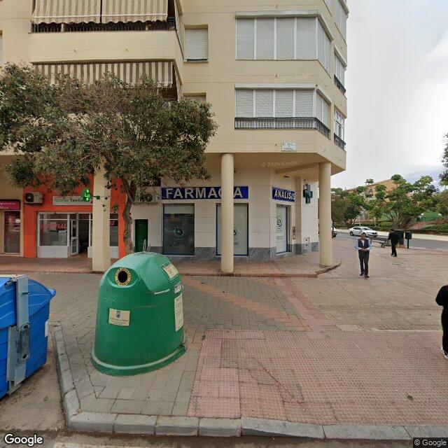 Street view near Farmacia La Barriguilla in Málaga