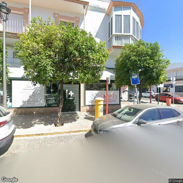 Street view near Farmacia La Corredera in Utrera