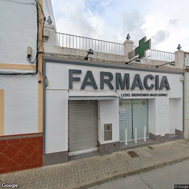Street view near Farmacia La Estrella in Valencina de la Concepción