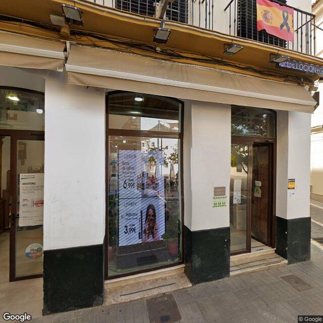 Street view near Farmacia Las Carmelitas in Vélez-Málaga