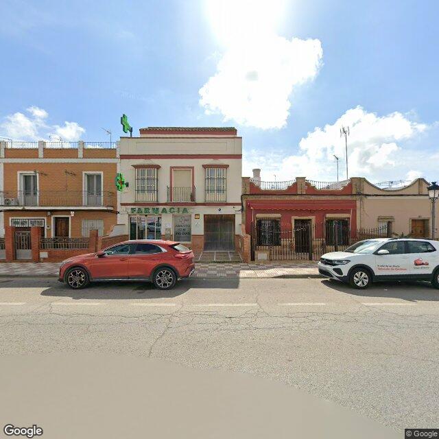 Street view near Farmacia Ldo. Barrera Trigueros in La Puebla del Río