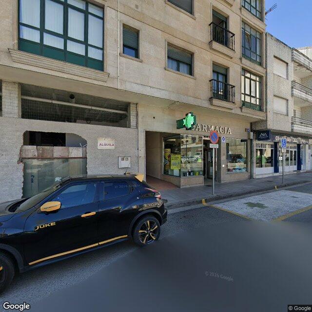 Street view near Farmacia Liñares in Negreira