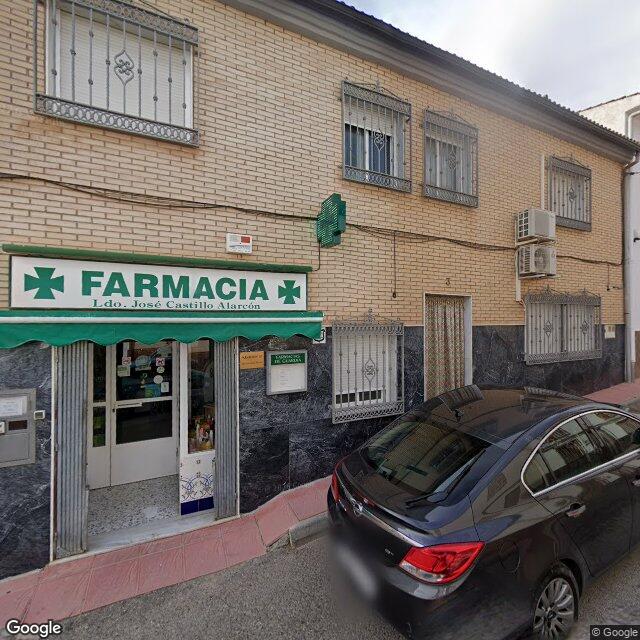 Street view near Farmacia Licenciado José Castillo Alarcón in Domingo Pérez de Granada