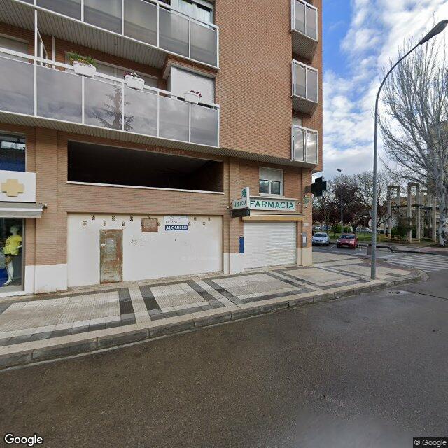 Street view near Farmacia Llanas in Huesca