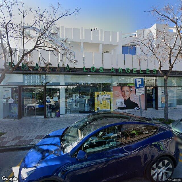 Street view near Farmacia Los Angeles in Marbella