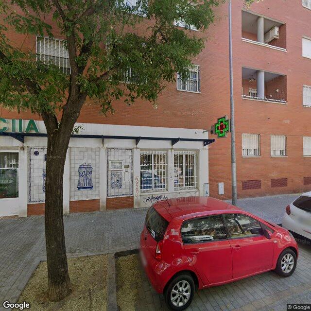 Street view near Farmacia Los Bermejales in Sevilla