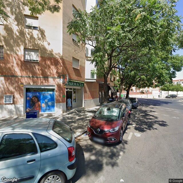 Street view near Farmacia Los Bermejales in Sevilla (sur y Bellavista)