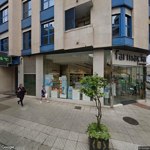 Street view near Farmacia Luengo in Oviedo-Uviéu
