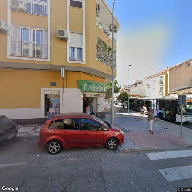Street view near Farmacia María Auxiliadora in Málaga