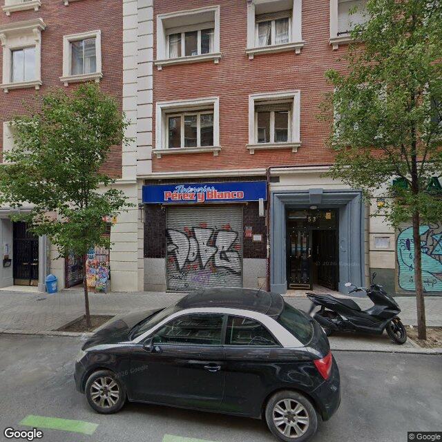 Street view near Farmacia María José Hervella Arias in Madrid
