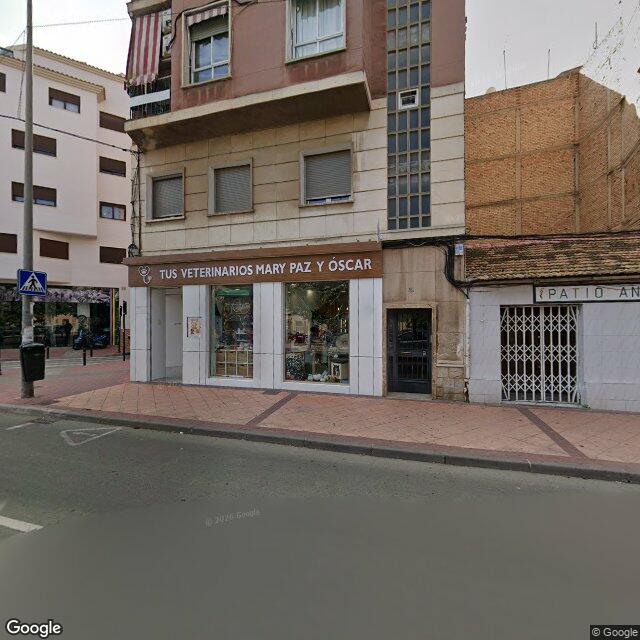 Street view near Farmacia María Soledad Espín Mesas in Murcia