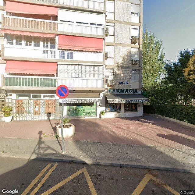 Street view near Farmacia Marin in Madrid