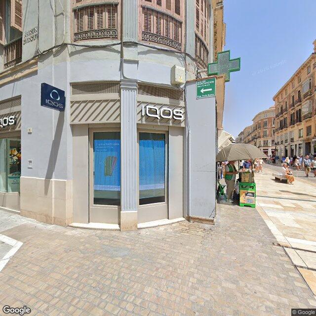Street view near Farmacia Mata in Málaga